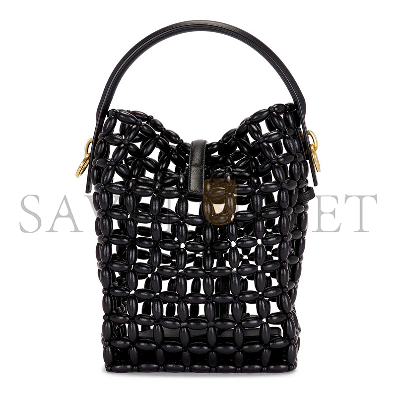 Y51 LE 37 BEADS BUCKET BAG 863241KAAAY1000 (20*17*13cm)